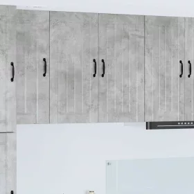  Fali konyhaszekrény Beton Szürke 80 x 31 x 80 cm Faanyag