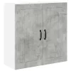  Fali konyhaszekrény Beton Szürke 80 x 31 x 80 cm Faanyag