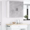  Fali konyhaszekrény Beton Szürke 80 x 31 x 80 cm Faanyag