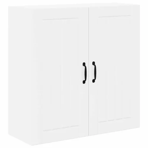  Fali konyhaszekrény Magas Fényű Fehér 80 x 31 x 80 cm Faanyag