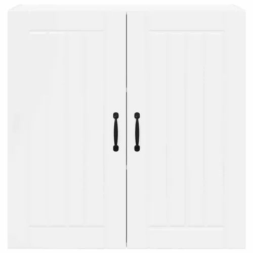  Fali konyhaszekrény Magas Fényű Fehér 80 x 31 x 80 cm Faanyag