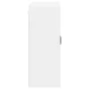  Fali konyhaszekrény Magas Fényű Fehér 80 x 31 x 80 cm Faanyag