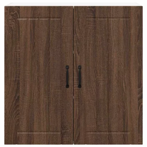  Fali konyhaszekrény ajtóval Barna Tölgy 80 x 31 x 80 cm Faanyag