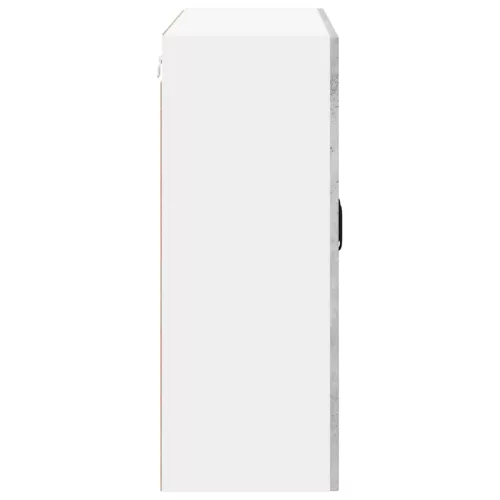  Fali konyhaszekrény Beton Szürke 80 x 31 x 80 cm Faanyag