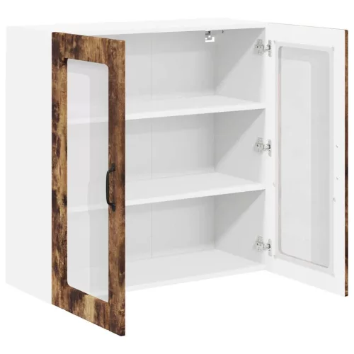  Fali konyhaszekrény Füstölt tölgy 80 x 31 x 80 cm Faanyag