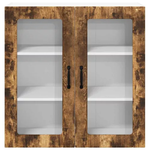  Fali konyhaszekrény Füstölt tölgy 80 x 31 x 80 cm Faanyag