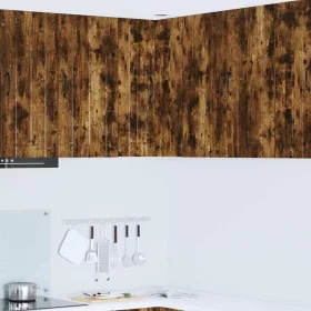    Fali konyhaszekrény Füstölt tölgy 57 x 57 x 80 cm Faanyag