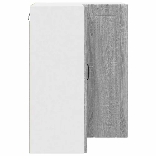  Fali konyhaszekrény Szürke Sonoma 57 x 57 x 80 cm Faanyag