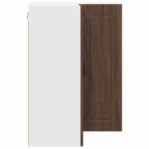  Fali konyhaszekrény ajtóval Barna Tölgy 57 x 57 x 80 cm Faanyag