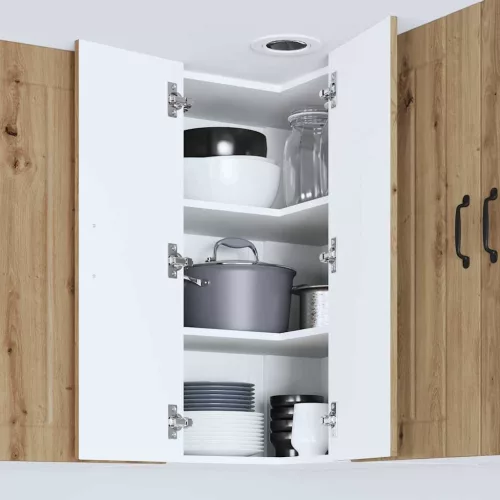  Fali konyhaszekrény Artisan tölgy 57 x 57 x 80 cm Faanyag