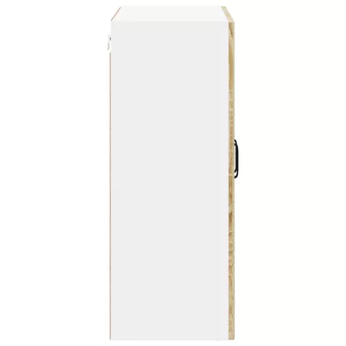  Fali konyhaszekrény Sonoma tölgy 60 x 31 x 80 cm Faanyag