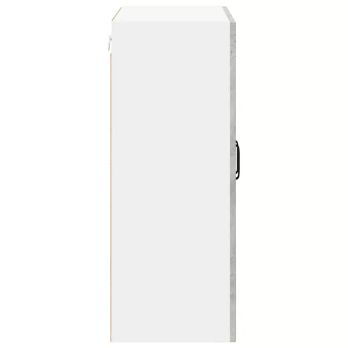  Fali konyhaszekrény Beton Szürke 60 x 31 x 80 cm Faanyag