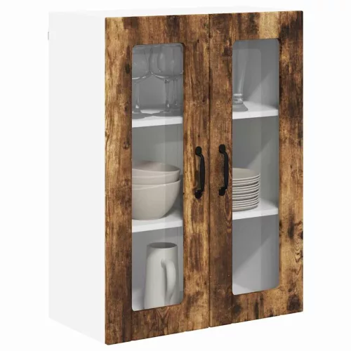  Fali konyhaszekrény Füstölt tölgy 60 x 31 x 80 cm Faanyag