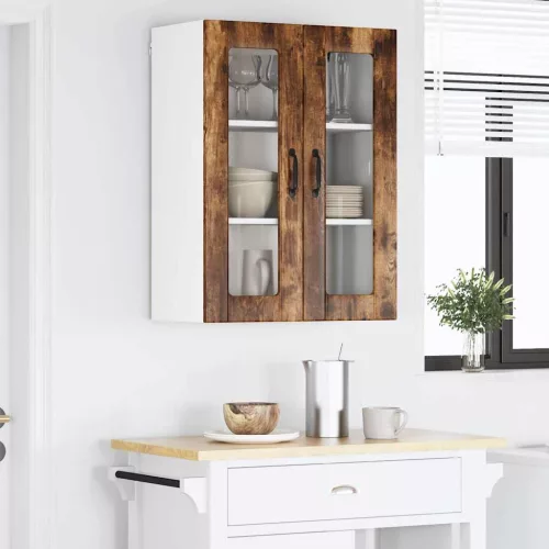  Fali konyhaszekrény Füstölt tölgy 60 x 31 x 80 cm Faanyag