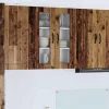  Fali konyhaszekrény polcokkal Öreg fa 60 x 31 x 80 cm Faanyag