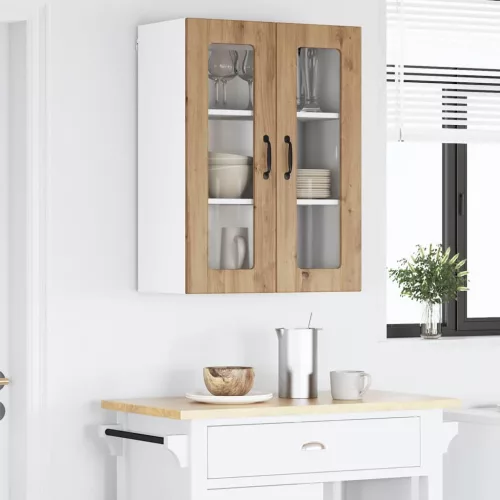  Fali konyhaszekrény Artisan tölgy 60 x 31 x 80 cm Faanyag