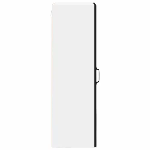  Fali konyhaszekrény polcokkal Fekete 40 x 31 x 100 cm Faanyag