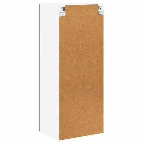  Fali konyhaszekrény polcokkal Fekete 40 x 31 x 100 cm Faanyag