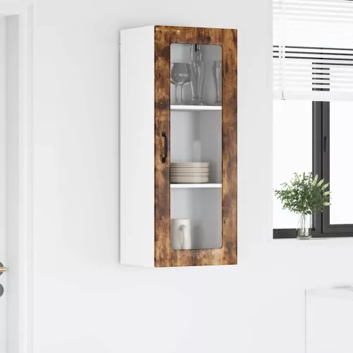  Fali konyhaszekrény Füstölt tölgy 40 x 31 x 100 cm Faanyag