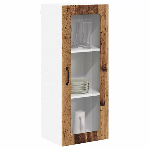  Fali konyhaszekrény polcokkal Öreg fa 40 x 31 x 100 cm Faanyag