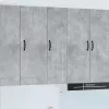  Fali konyhaszekrény Beton Szürke 30 x 31 x 100 cm Faanyag