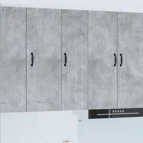  Fali konyhaszekrény Beton Szürke 30 x 31 x 100 cm Faanyag
