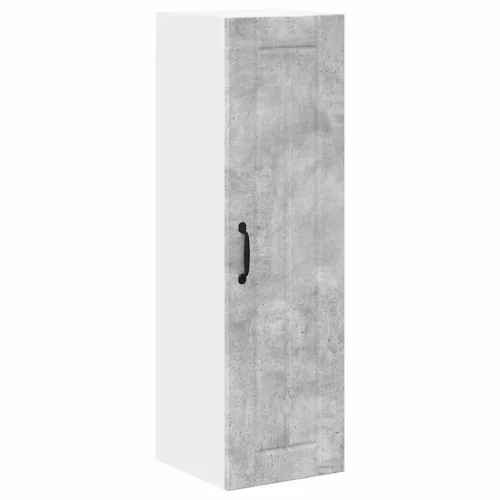 Fali konyhaszekrény Beton Szürke 30 x 31 x 100 cm Faanyag