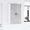  Fali konyhaszekrény Beton Szürke 60 x 31 x 100 cm Faanyag