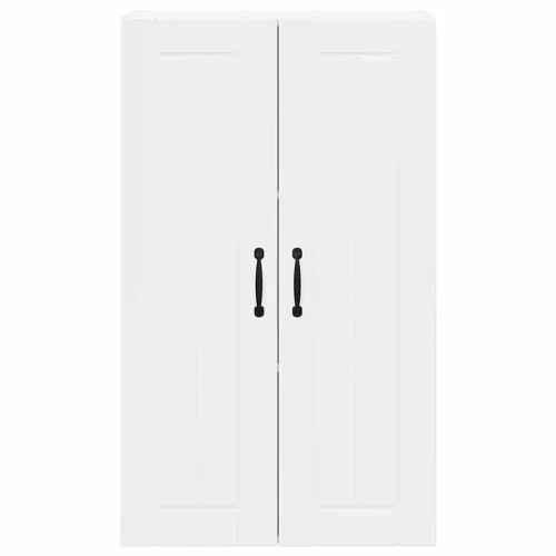  Fali konyhaszekrény Magas Fényű Fehér 60 x 31 x 100 cm Faanyag