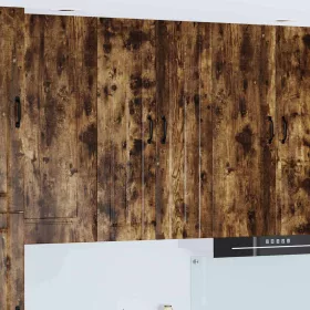    Fali konyhaszekrény Füstölt tölgy 60 x 31 x 100 cm Faanyag