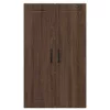  Fali konyhaszekrény Barna Tölgy 60 x 31 x 100 cm Faanyag