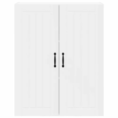  Fali konyhaszekrény polcokkal Fehér 80 x 31 x 100 cm Faanyag