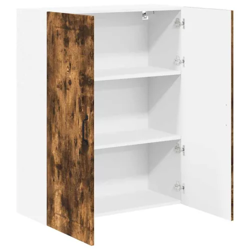  Fali konyhaszekrény Füstölt tölgy 80 x 31 x 100 cm Faanyag