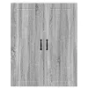  Fali konyhaszekrény Szürke Sonoma 80 x 31 x 100 cm Faanyag