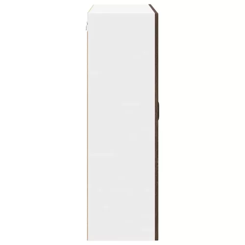  Fali konyhaszekrény barna tölgy 80 x 31 x 100 cm Faanyag