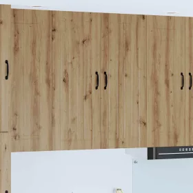    Fali konyhaszekrény Artisan tölgy 80 x 31 x 100 cm Faanyag