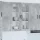  Fali konyhaszekrény Beton szürke 80 x 31 x 100 cm Faanyag