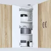  Fali konyhaszekrény Sonoma tölgy 57 x 57 x 100 cm Faanyag