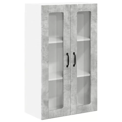  Fali konyhaszekrény Beton szürke 60 x 31 x 100 cm Faanyag