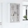  Fali konyhaszekrény Beton szürke 60 x 31 x 100 cm Faanyag