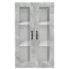  Fali konyhaszekrény Beton szürke 60 x 31 x 100 cm Faanyag