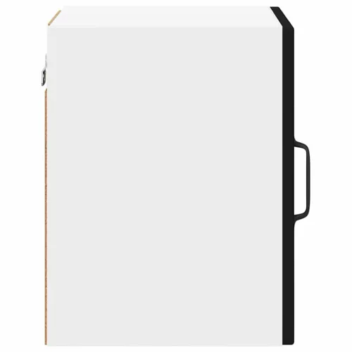  Fali konyhaszekrény polcokkal Fekete 30 x 31 x 40 cm Faanyag