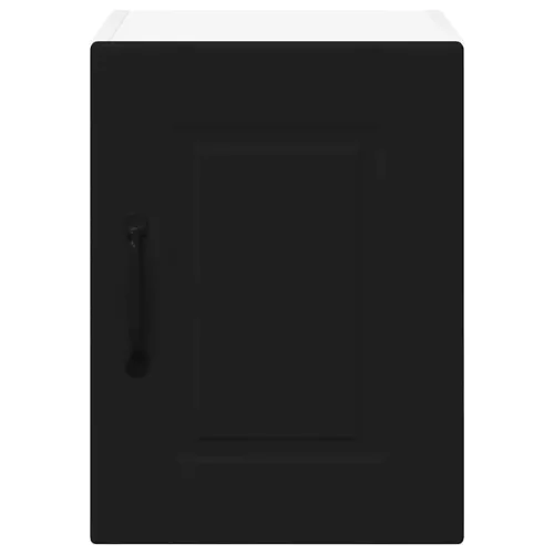  Fali konyhaszekrény 2 pcs Fekete 30 x 31 x 40 cm Faanyag