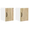  Fali konyhaszekrény 2 pcs Sonoma tölgy 30 x 31 x 40 cm Faanyag