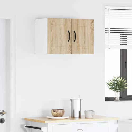  Fali konyhaszekrény 2 pcs Sonoma tölgy 30 x 31 x 40 cm Faanyag