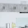  Fali konyhaszekrény 2 pcs Beton Szürke 30 x 31 x 40 cm Faanyag