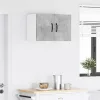  Fali konyhaszekrény 2 pcs Beton Szürke 30 x 31 x 40 cm Faanyag