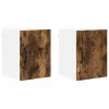  Fali konyhaszekrény 2 pcs Füstölt tölgy 30 x 31 x 40 cm Faanyag
