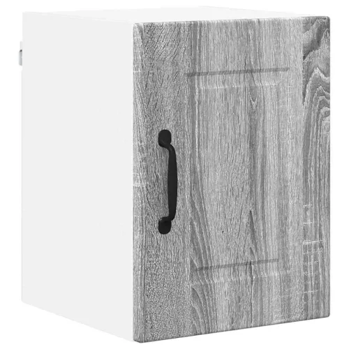  Fali konyhaszekrény 2 pcs Szürke Sonoma 30 x 31 x 40 cm Faanyag