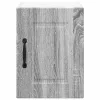  Fali konyhaszekrény 2 pcs Szürke Sonoma 30 x 31 x 40 cm Faanyag